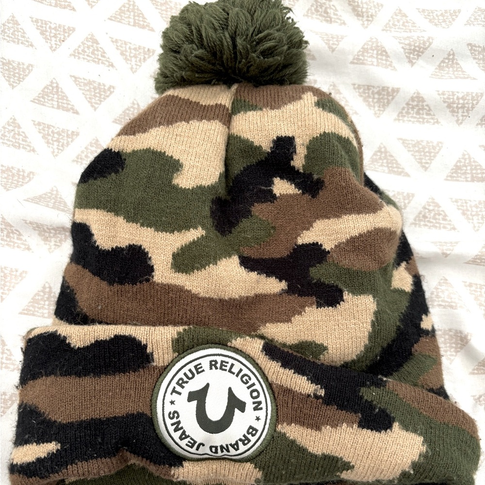 True Religion beanie hat